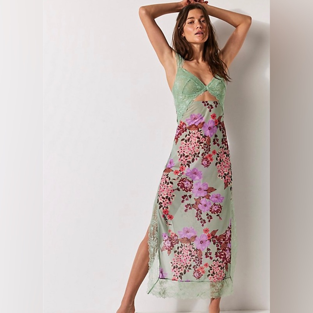 Free People Suddenly Fine Maxi Dress NWOT